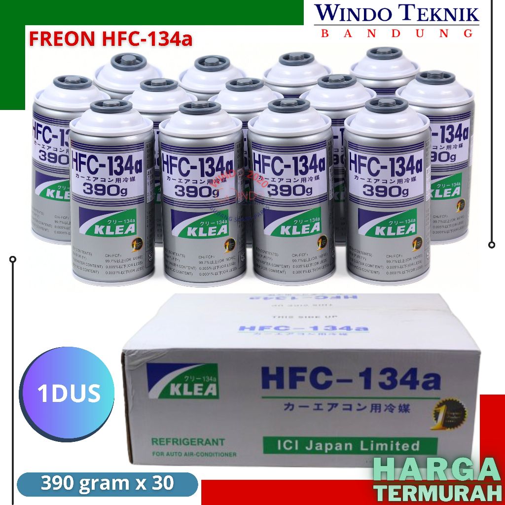 FREON KLEA KALENG GOLD R134 A 1 DUS | PREON MOBIL KLEA GOLD R 134A | FREON PENGISIAN KULKAS , FREEZE