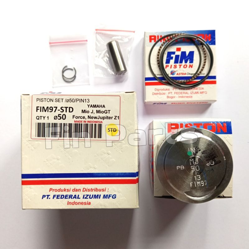 Piston Kit Seher Set Mio J Jupiter Z1 Fim 97