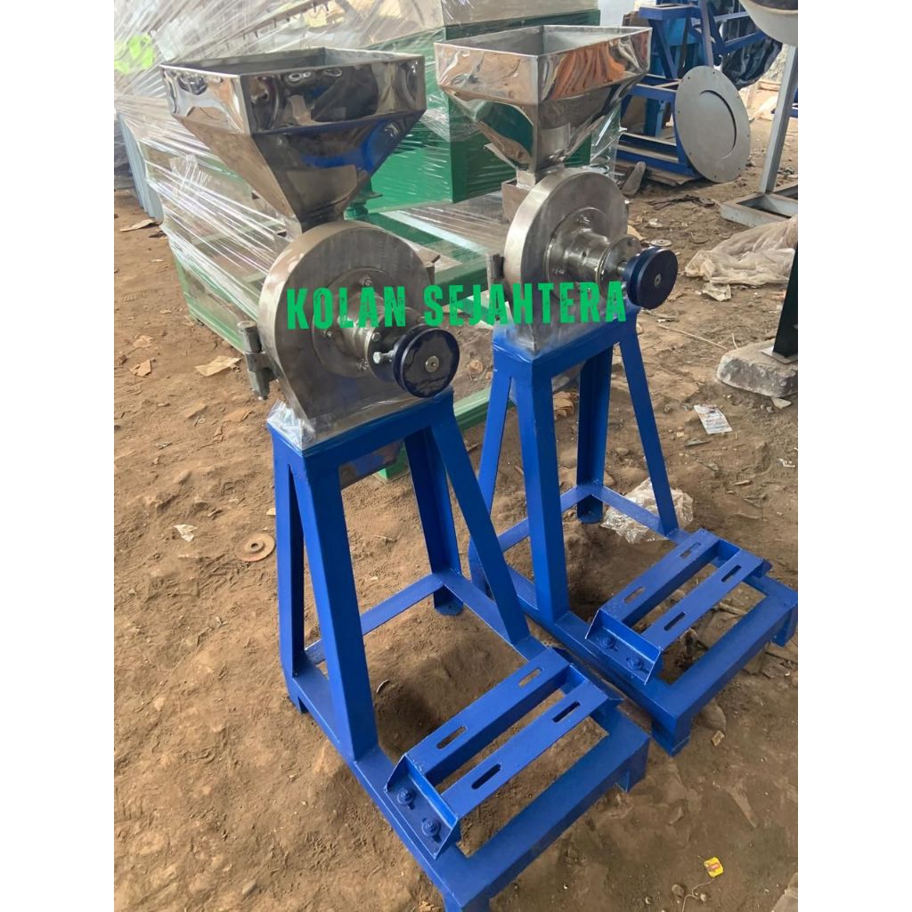 Mesin Giling Gula Semut - Mesin Penepung Gula Aren atau Gula Semut