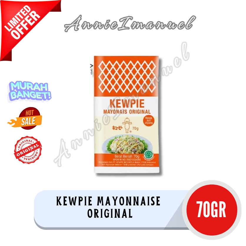 

Kewpie Mayonnaise Original 70G