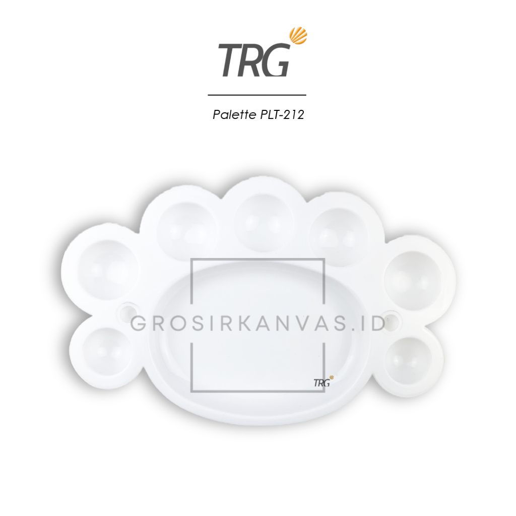

Grosir TRG Palet Tempat Alas Lukis Cat Air Akrilik Poster PLT-212 - Watercolor Acrylic Paint Palette TRG