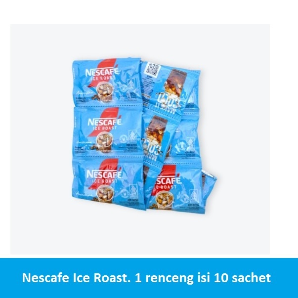 

nescafe ice roast americano | renceng isi 10 sachet