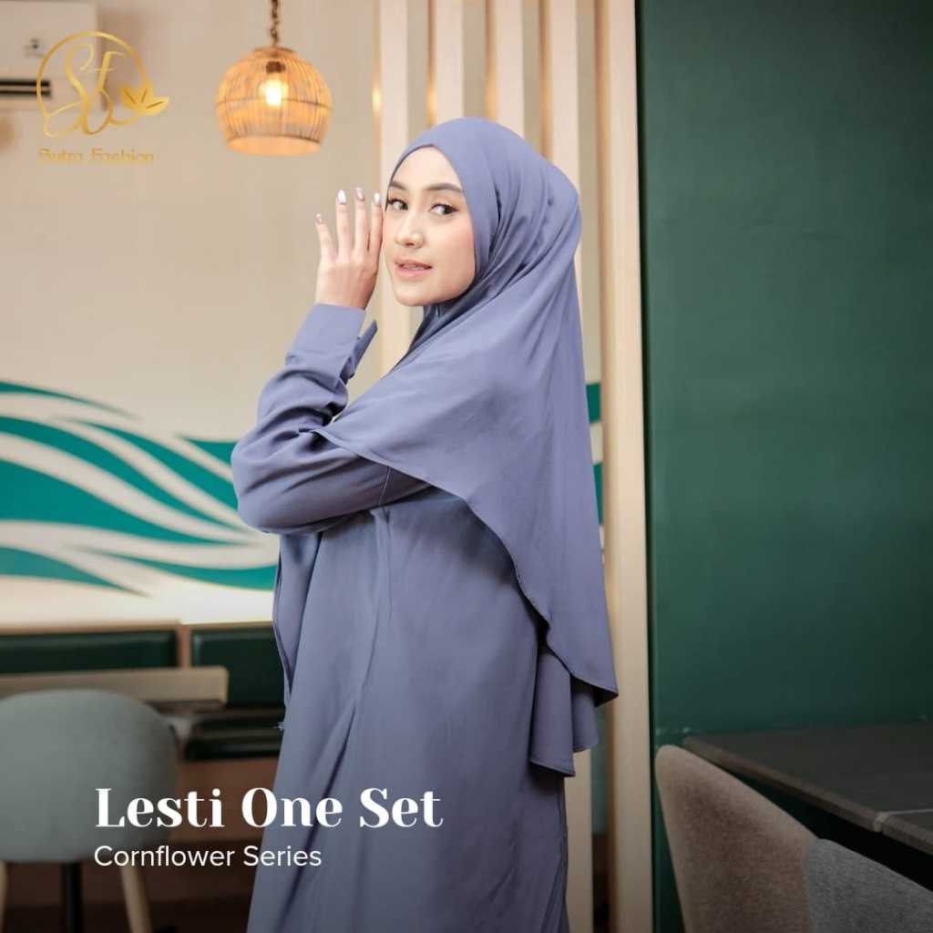 LESTI ONE SET - GAMIS POLOS PREMIUM - BY SUTRA FASHION