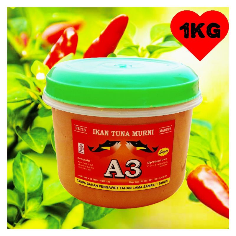 

A3 Petis ikan tuna 1kg Asli Madura kualitas premium