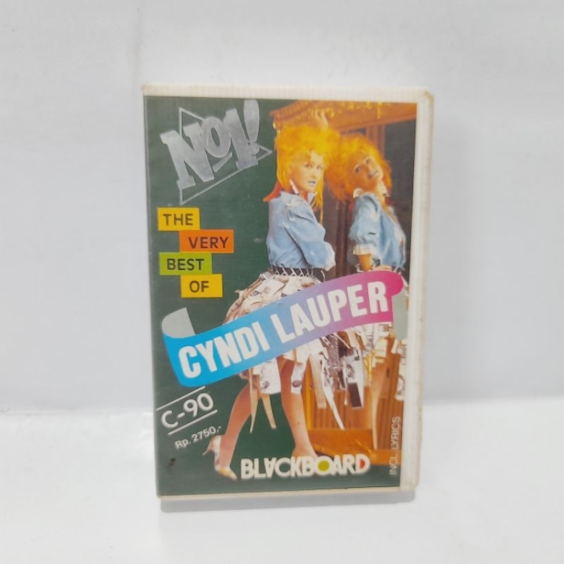 Kaset Cyndi Lauper - No.1 The Very Best Of Cyndi Lauper