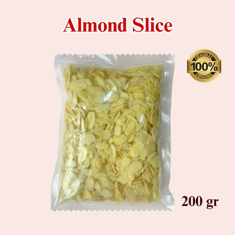 

Almond Slice Mentah Kemasan Repack