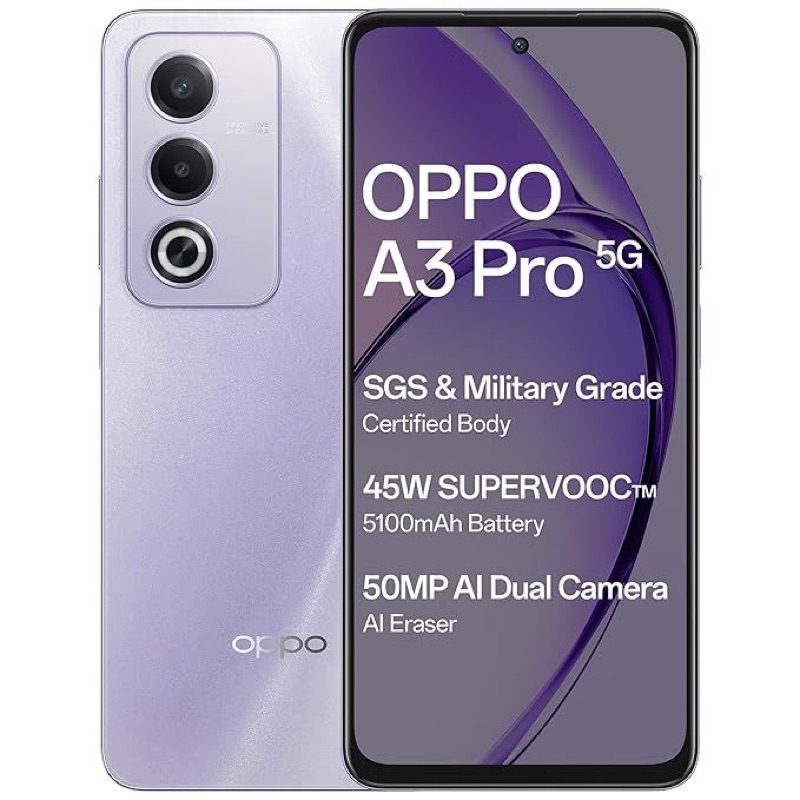 (HP BARU) OPPO A3 Pro 5G RAM 16GB*+256GB