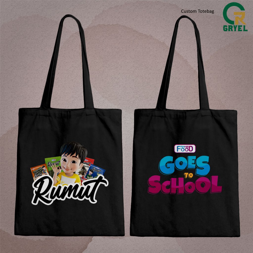 Totebag Custom Souvenir Totebag Premium Custom