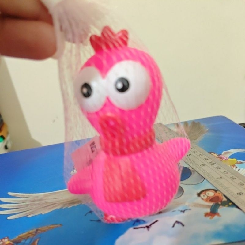 mainan bunyi anak ayam pencet /mainan ayam bunyi imut