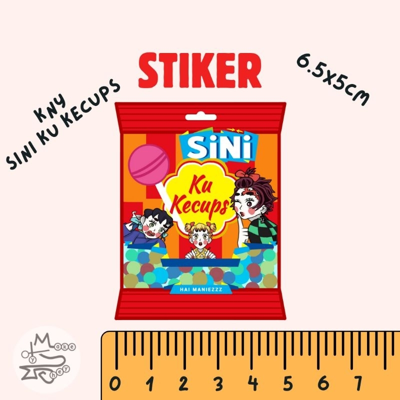 

[1pcs] Stiker Sini Ku Kecups Tanjiro Kamado Zenitsu Agatsuma Inosuke Hashibira Demon Slayer Kimetsu no Yaiba Stiker/ Sticker Kimetsu no Yaiba Demon Slayer Sini Ku Kecups Tanjiro Kamado Zenitsu Agatsuma Inosuke Hashibira