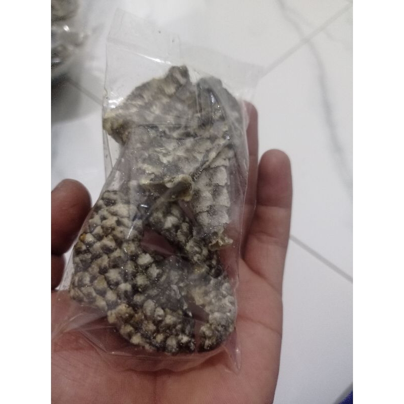 

krupuk kulit ikan kakap asli