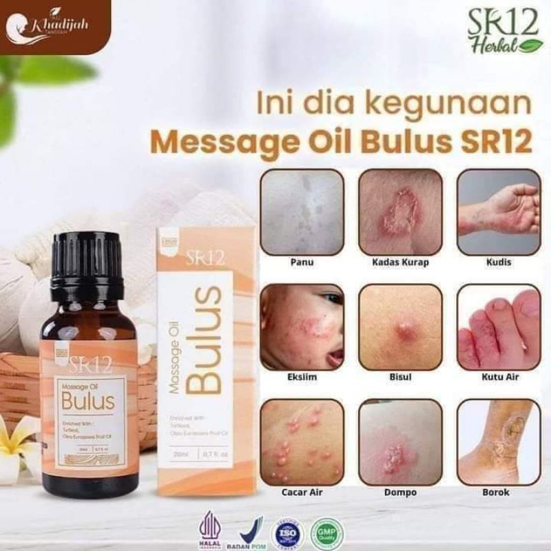 MINYAK BULUS SR12 ORIGINAL / MASSAGE OIL BULUS SR12 ORIGINAL