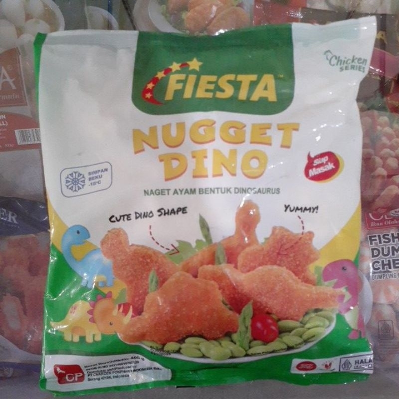 

Fiesta Nugget Dino 400gr