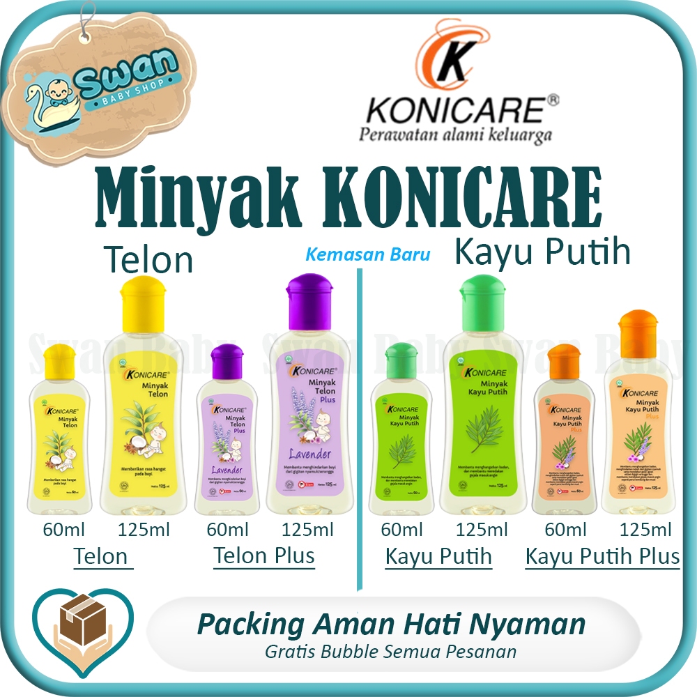 Konicare Telon / Minyak Kayu Putih / Minyak Telon Konicare