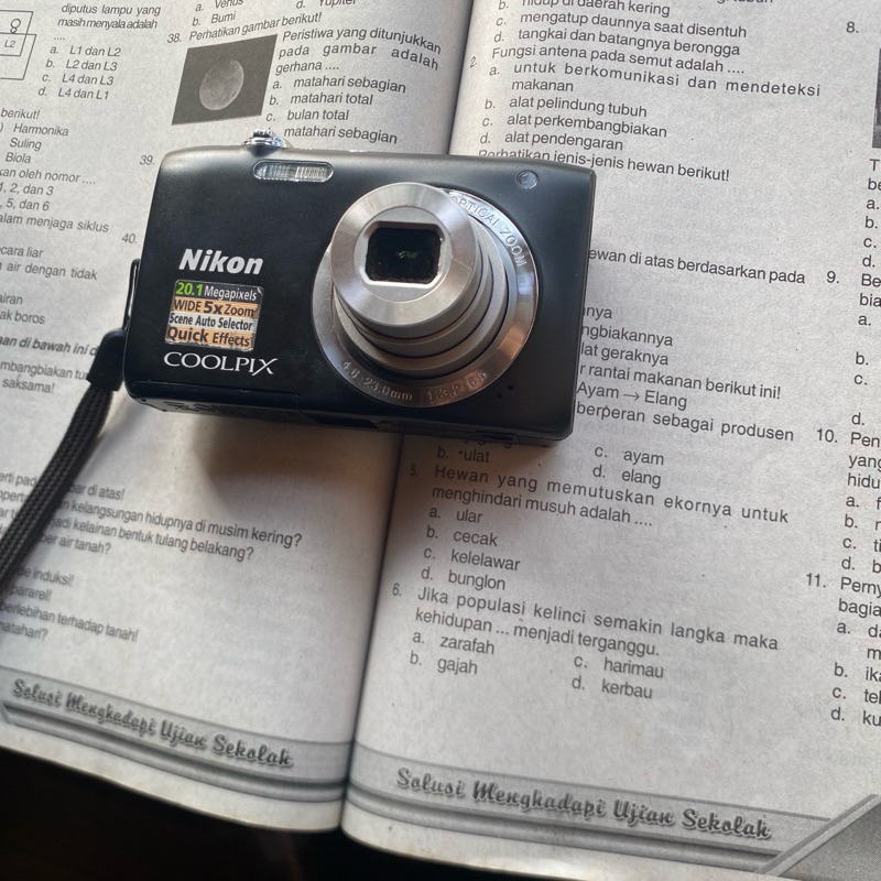 kamera pocket nikon coolpix s2800