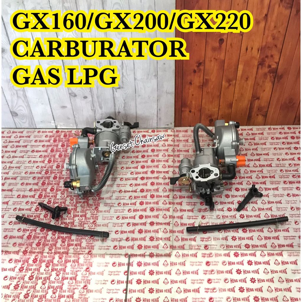 Carburator Gas LPG GX160 GX200 GX220 Karburator Assy Engine Water Pump Caburator GX140 Converter