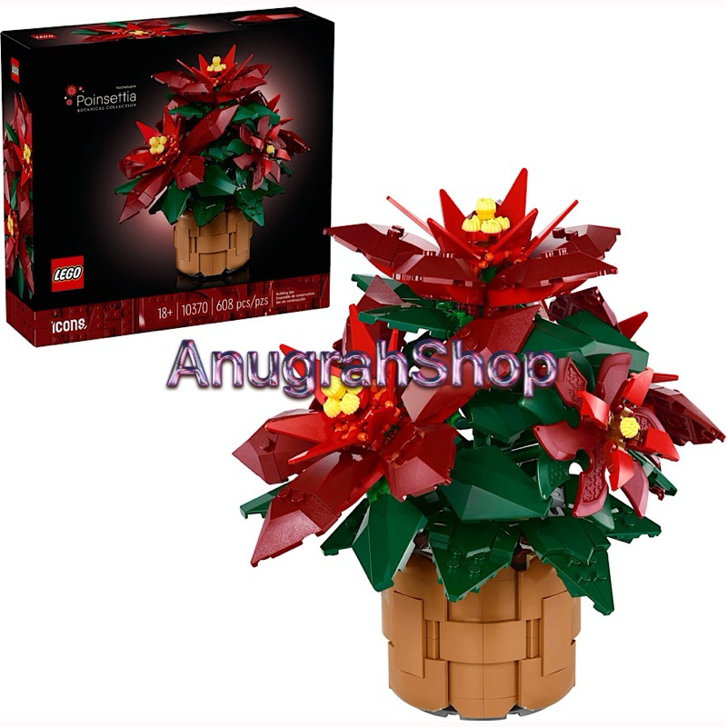 LEGO 10370 ICONS Pointsettia