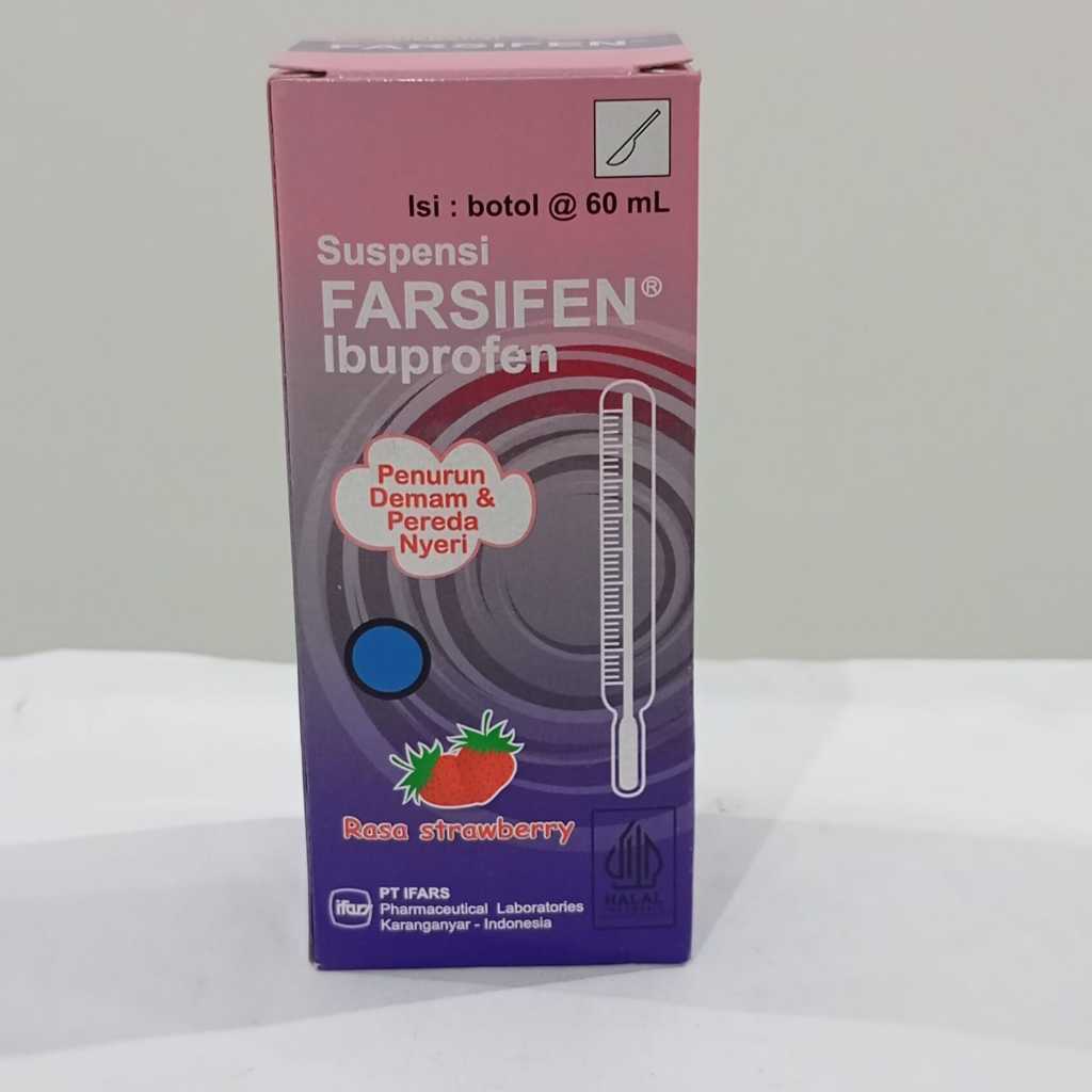 FARSIFEN IBUPROFEN SUSPENSI 60 ML RASA STRAWBERRY