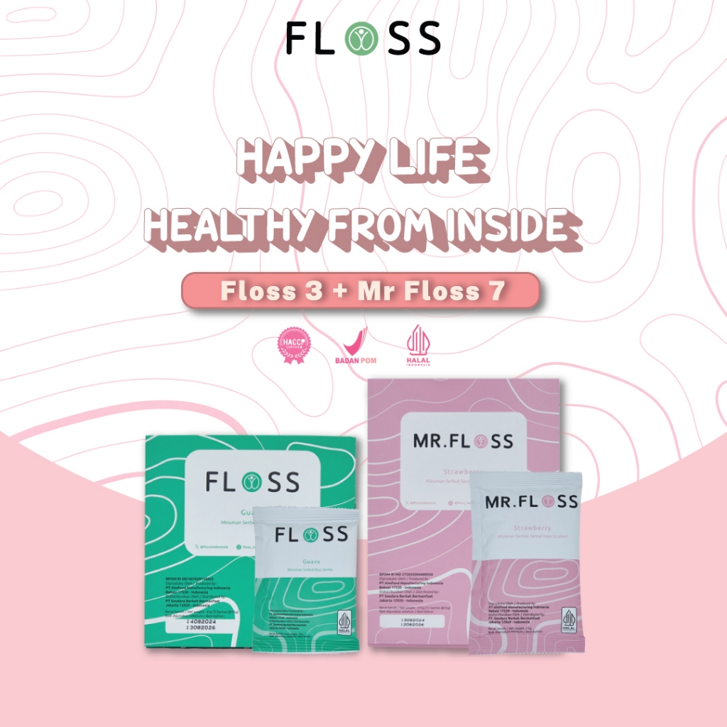 

Paket Lengkap Floss 3's + Mr.Floss 7's