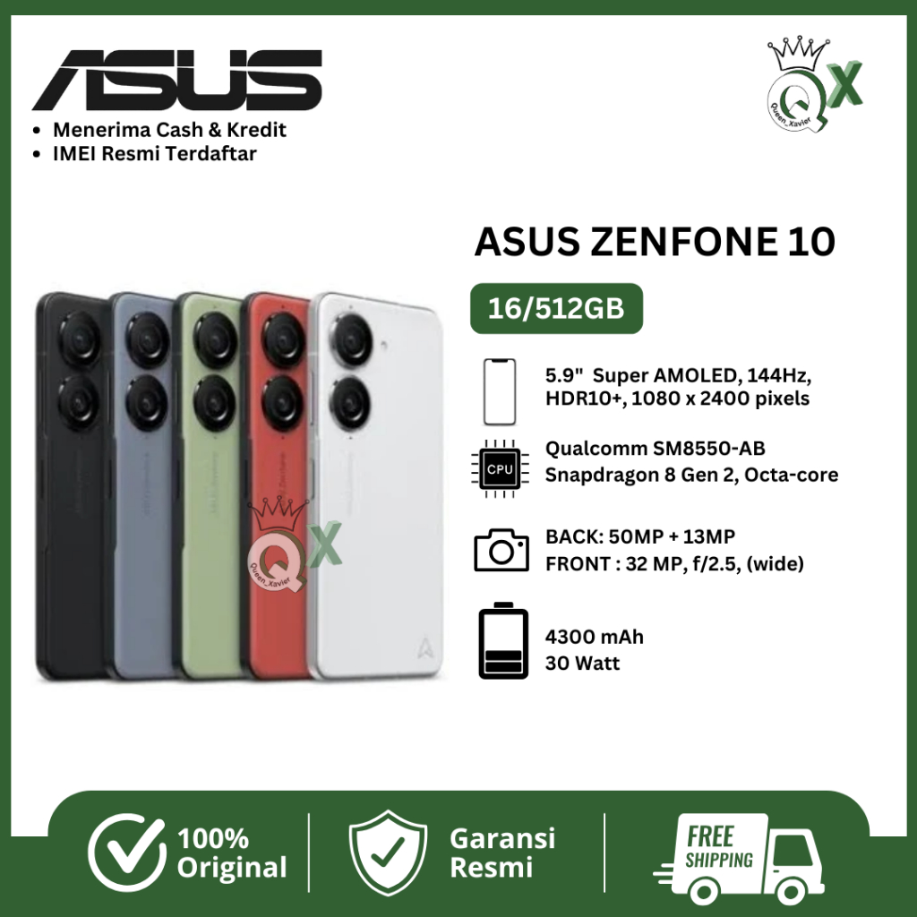 Asus Zenfone 10 16/512GB Garansi Resmi