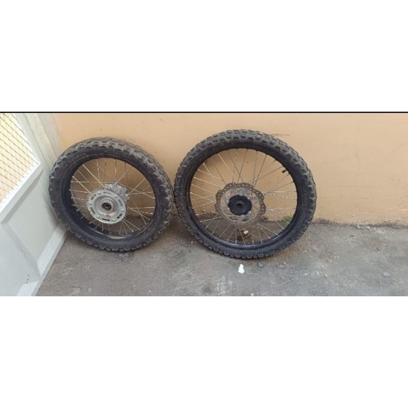 whellset crf 21 18 original velg crf150l 21 18 copotan