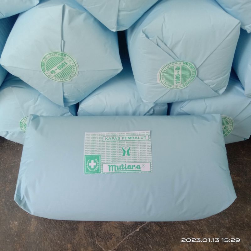 KAPAS PEMBALUT 1 GR KAPAS GULUNG 1 KG SERBAGUNA