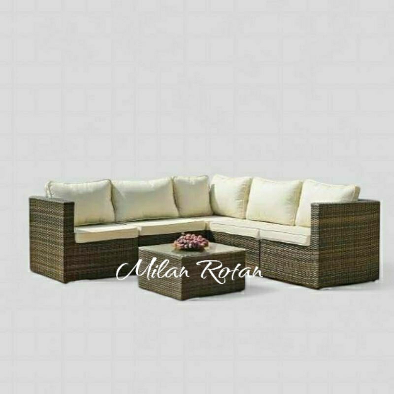 Kursi Sofa Ruang Tamu | Sofa Rotan Sintetis Murah Minimalis