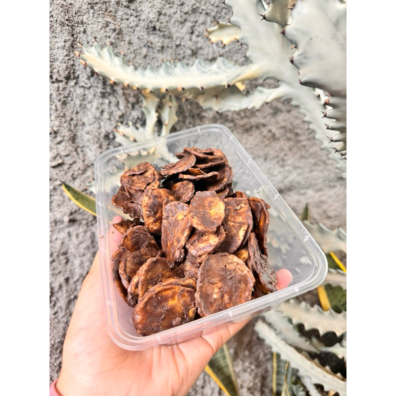 

Keripik Pisang Coklat Lumer/Pisang Kepok
