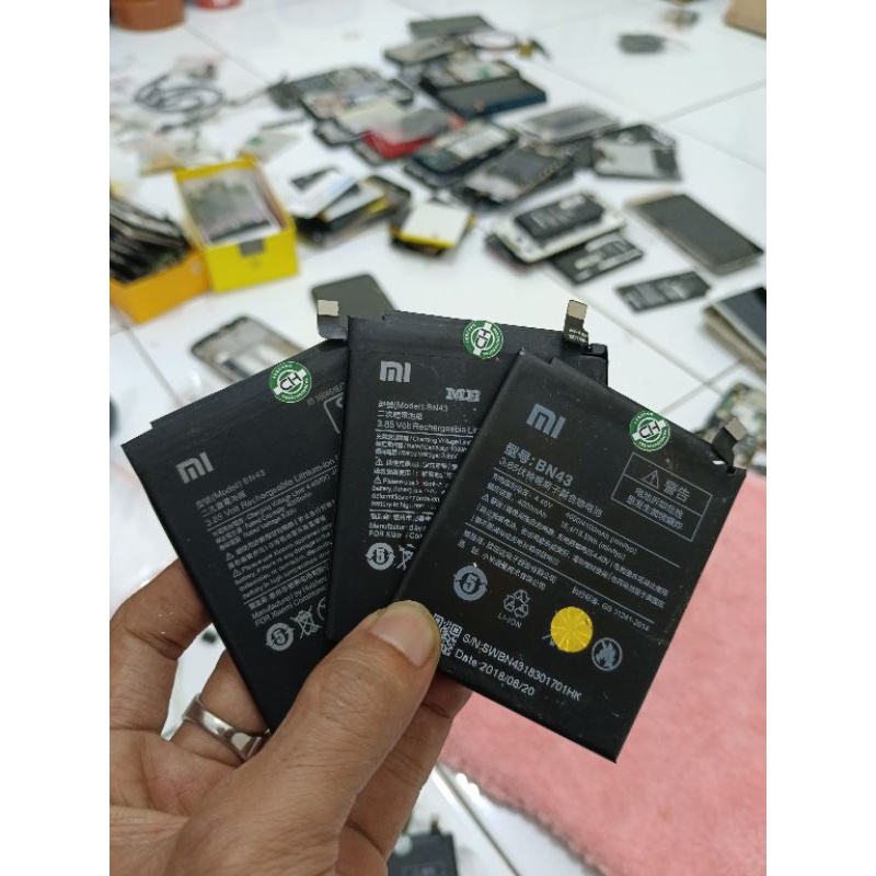 BATRAI BATREI BEKAS XIAOMI NOT 4X BN43 FUNGSI NORMAL