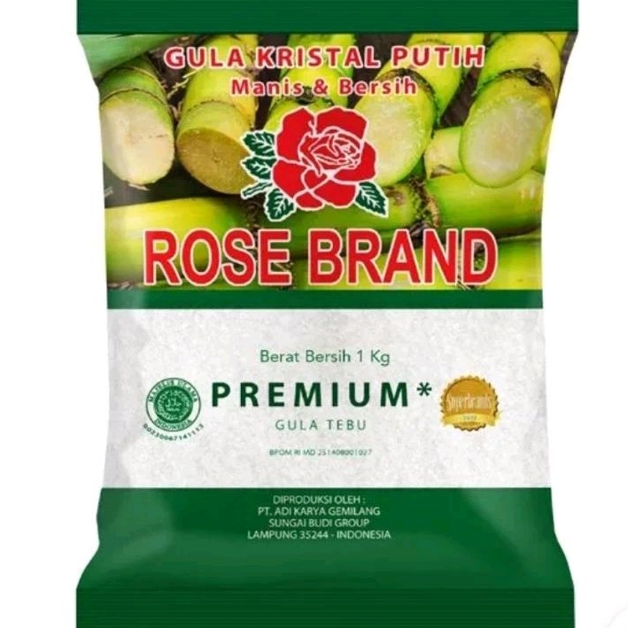 

gula rose brand 1 kg