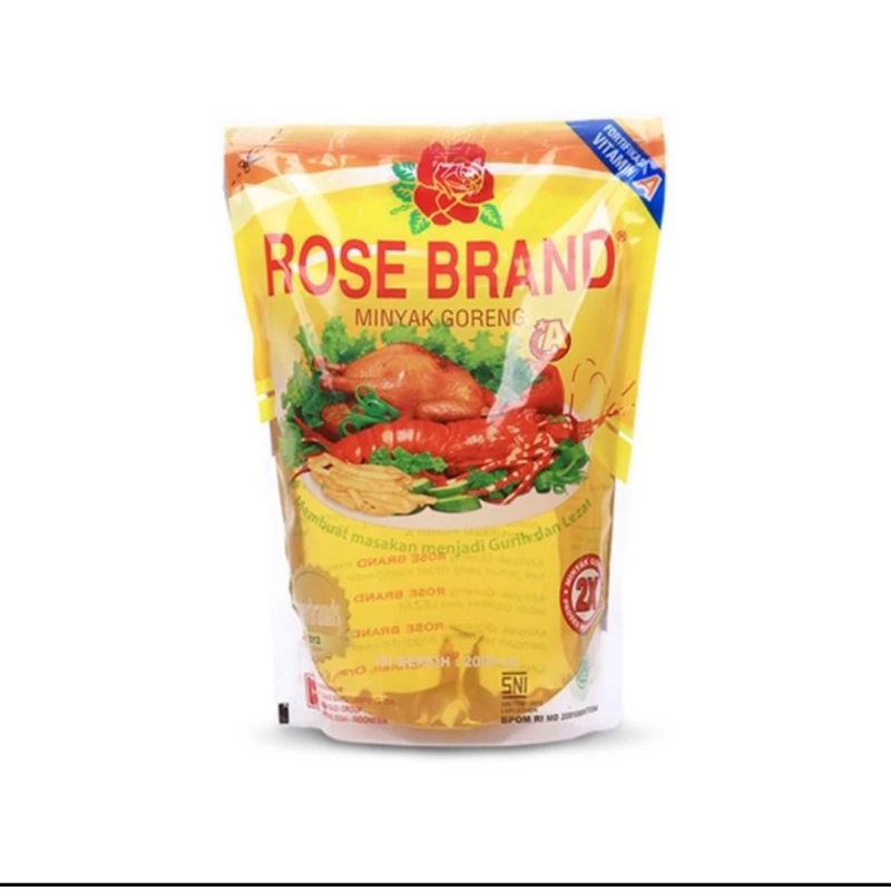 

Rosebrand Minyak Goreng 2000 ml / Pouch