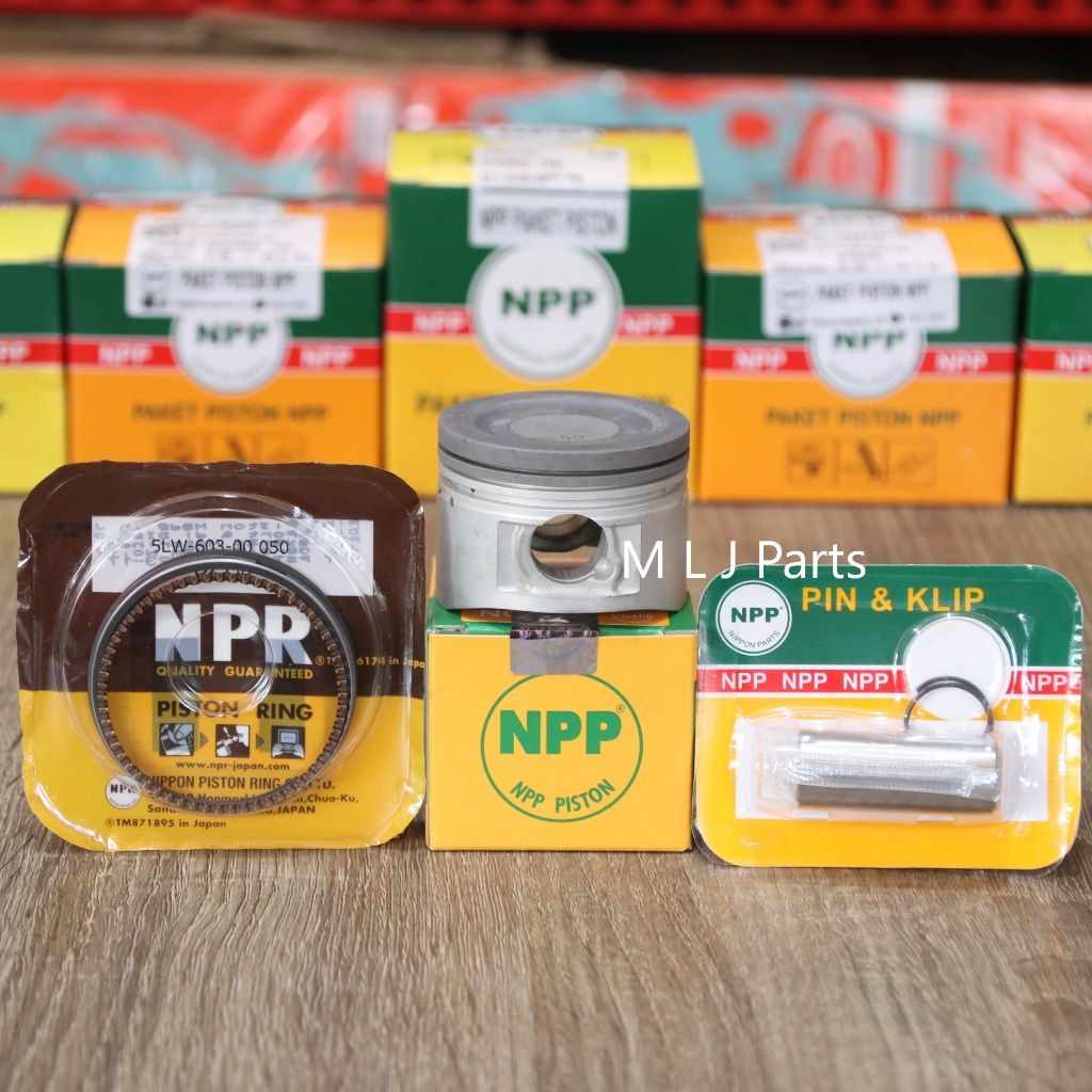 Piston Kit Seher Mio Sporty Mio Smile Nouvo Fino Soul Karbu NPP