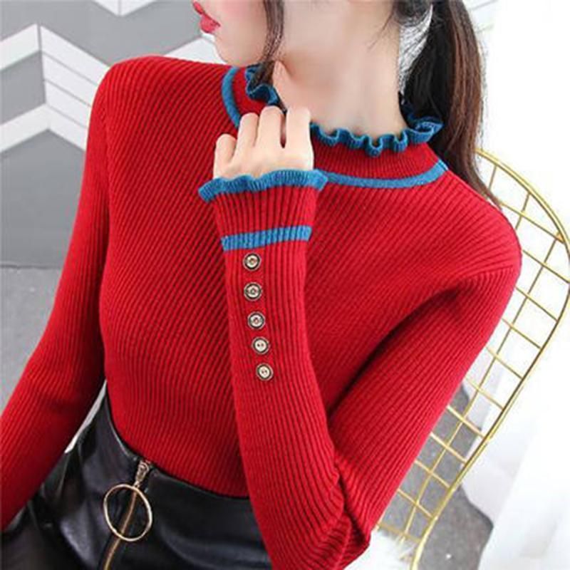 Zilong Nikita Sweatershirt Wanita Bahan Rajut Knitwear Nyaman Dipakai