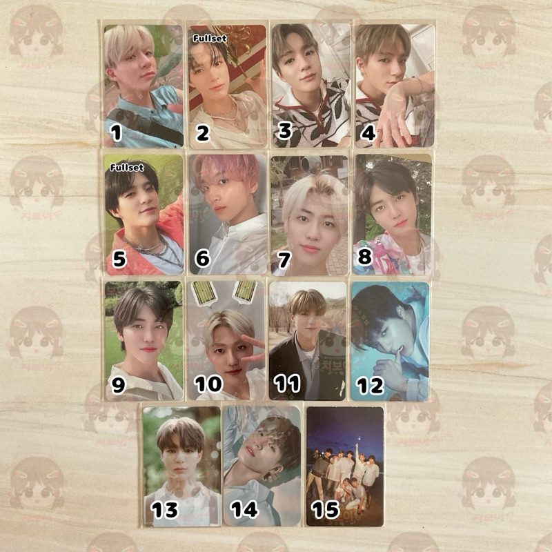 PHOTOCARD MARK RENJUN JENO HAECHAN JAEMIN CHENLE JISUNG ACE KIT FAN MEETING HOT SUMMER DREAM CINEMA 