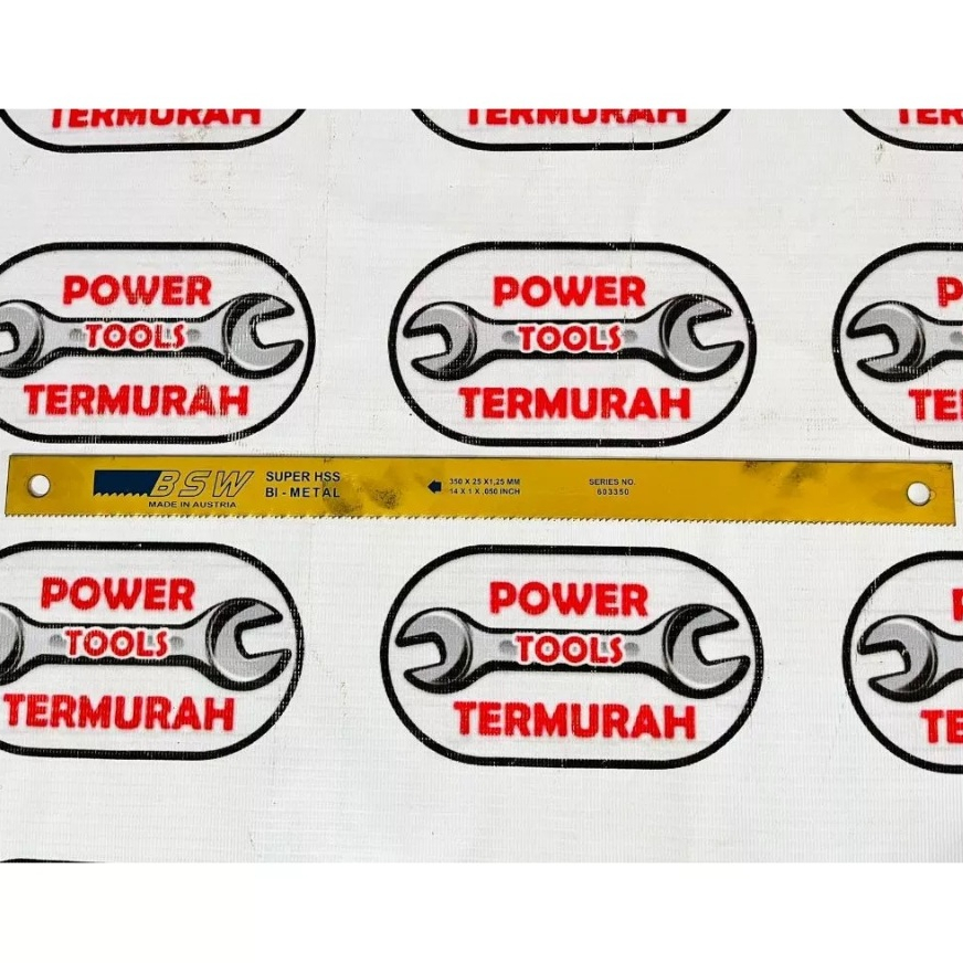 

Mata Gergaji Mesin 14" M350x25x1.25x10T BSW made ini AUSTRIA HSS GOLD