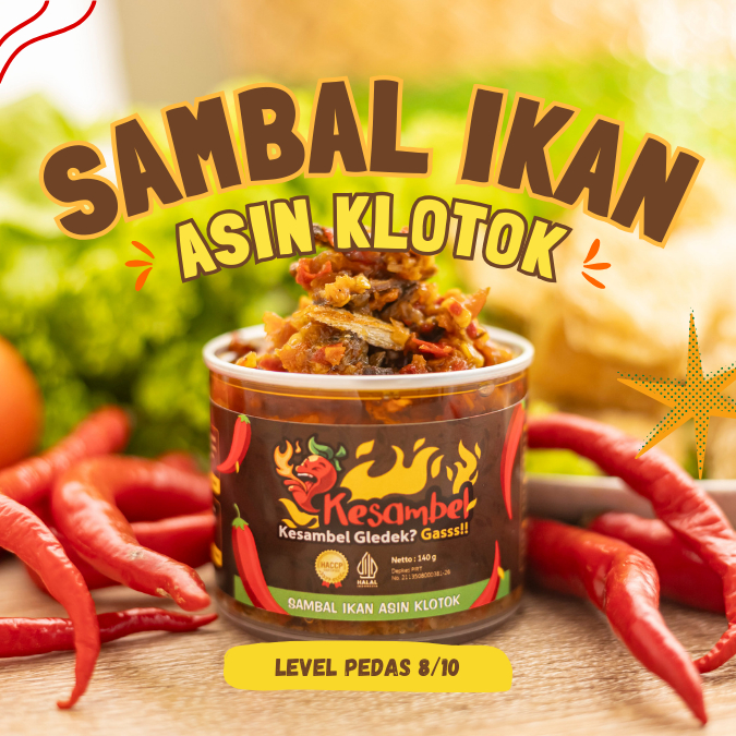 

Sambal Ikan Asin Klotok Kesambel Sambal Lauk Pedas Asin Ikan Asap