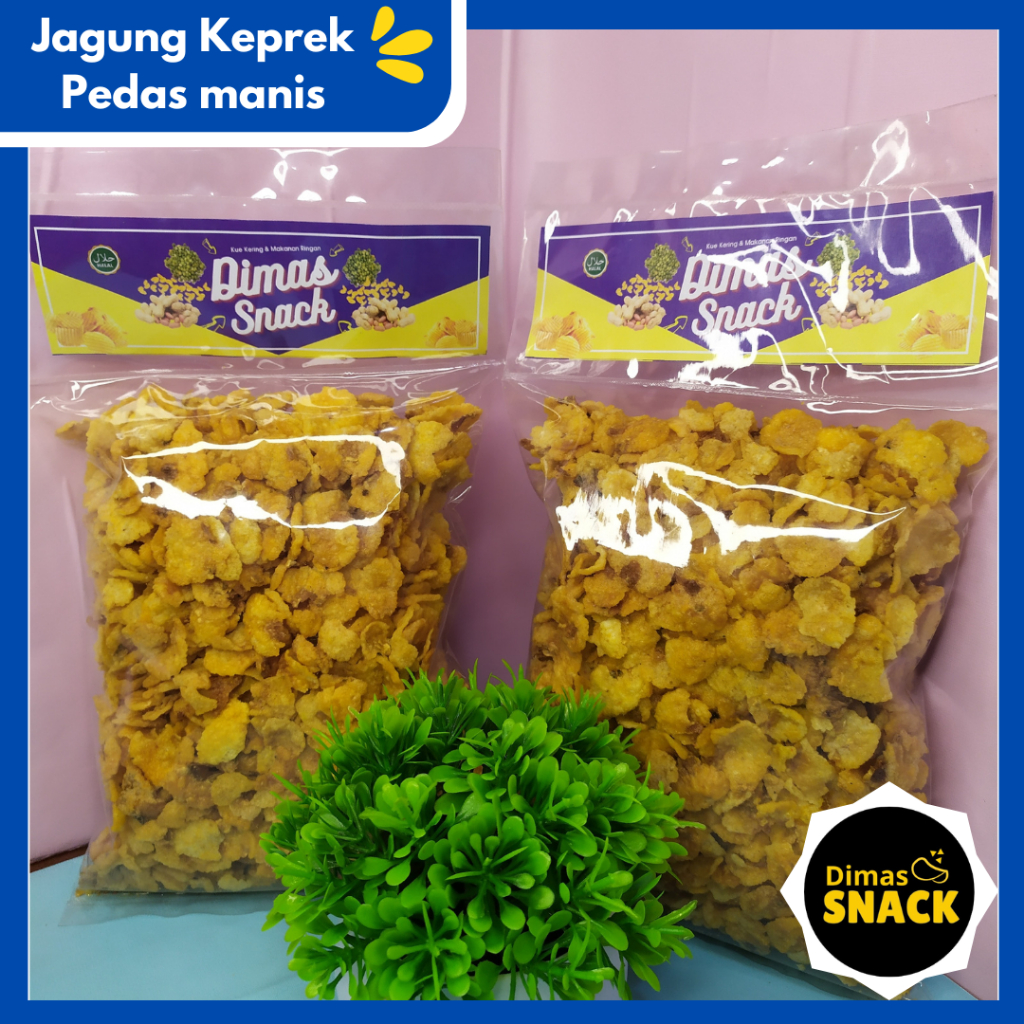 

JAGUNG GEPREK 250 GR/ KEPREK PEDAS MANIS