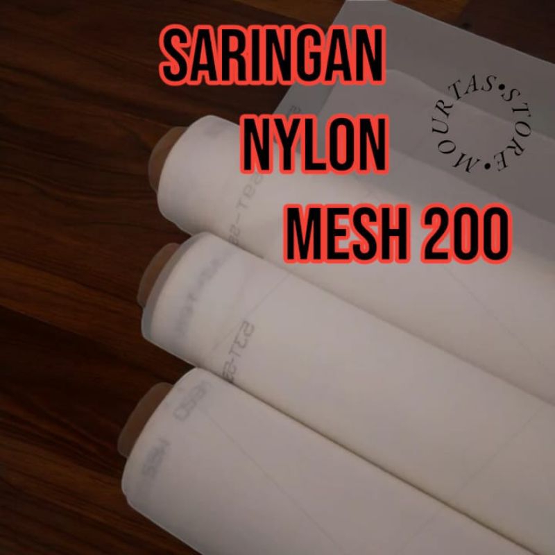 Kain saringan nylon mesh 200
