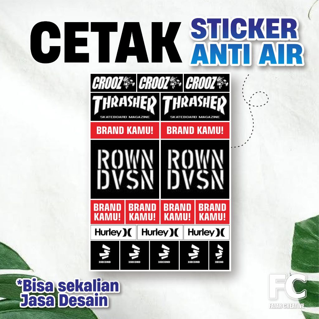 

STIKER ANTI AIR AWET MURAH