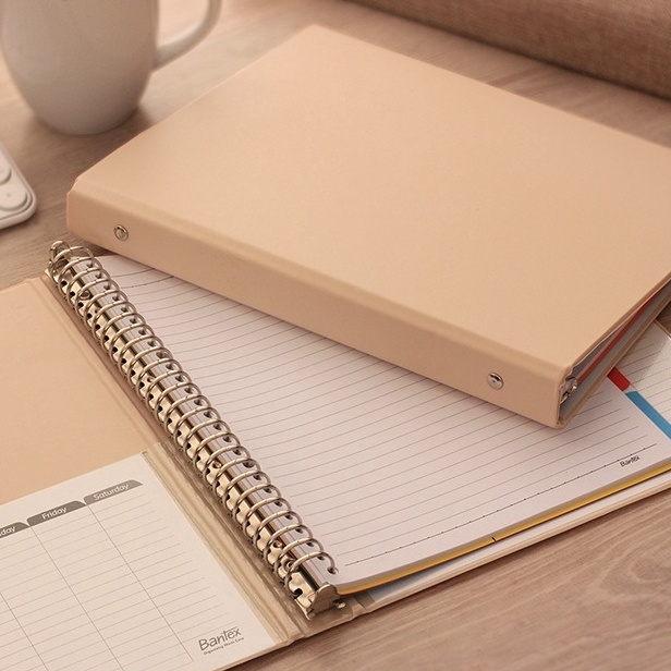 

ART G4O9 Bantex Binder Note Polos B5 26 Ring Warna Pastel
