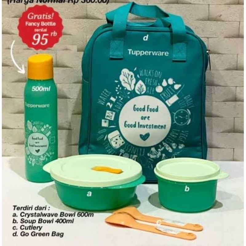 Lunch Box set Tupperware
