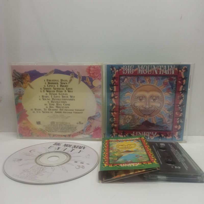 CD & kaset pita Big Mountain-Unity IMPORT