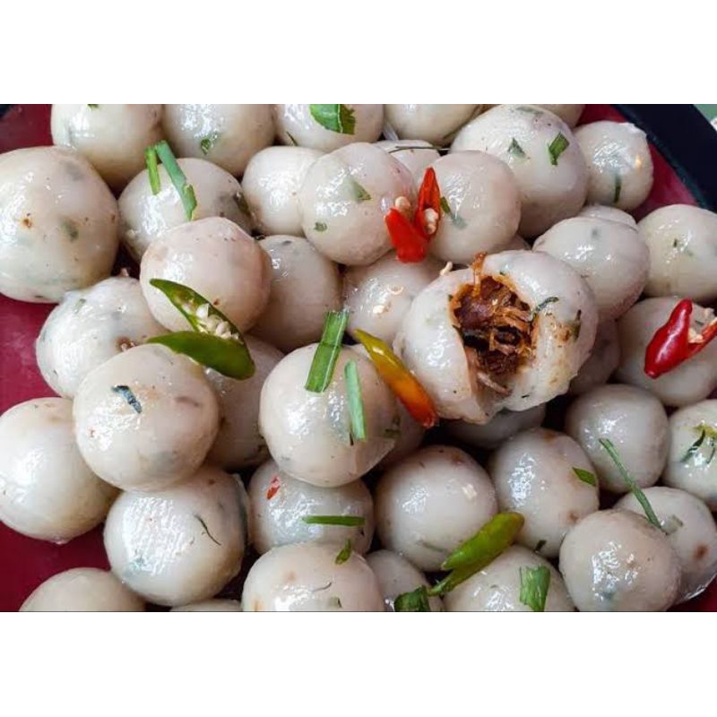 

Cilok Aci Isi Abon ayam 1 kg