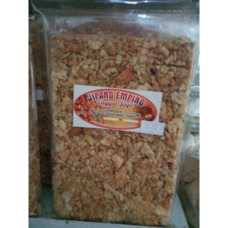 

Jipang emping | emping manis | jipang mlinjo | melinjo manis