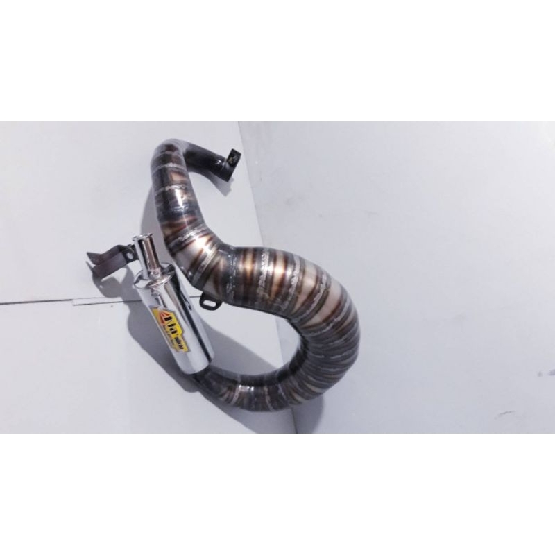 knalpot vespa racing lobster by kia muffler