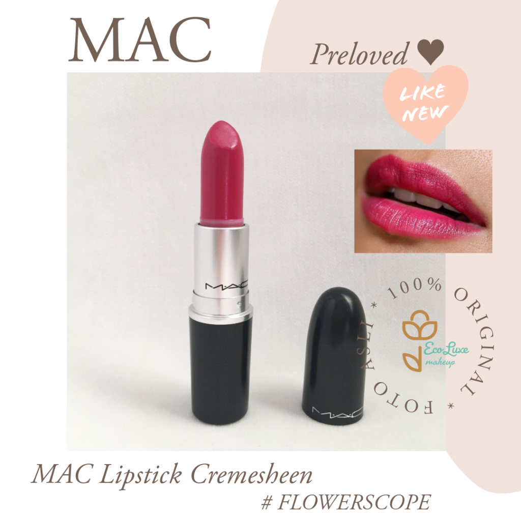 MAC Lipstick Cremesheen Lipstick Original Full Size (Preloved lipstick MAC)