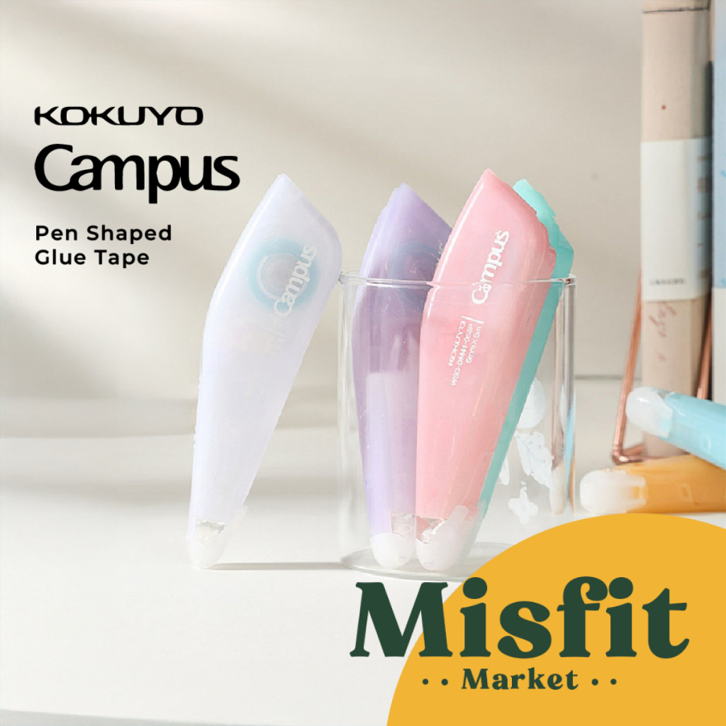 

Kokuyo Campus Pen Shaped Glue Tape Lem Double Dobel Isolasi JunDW
