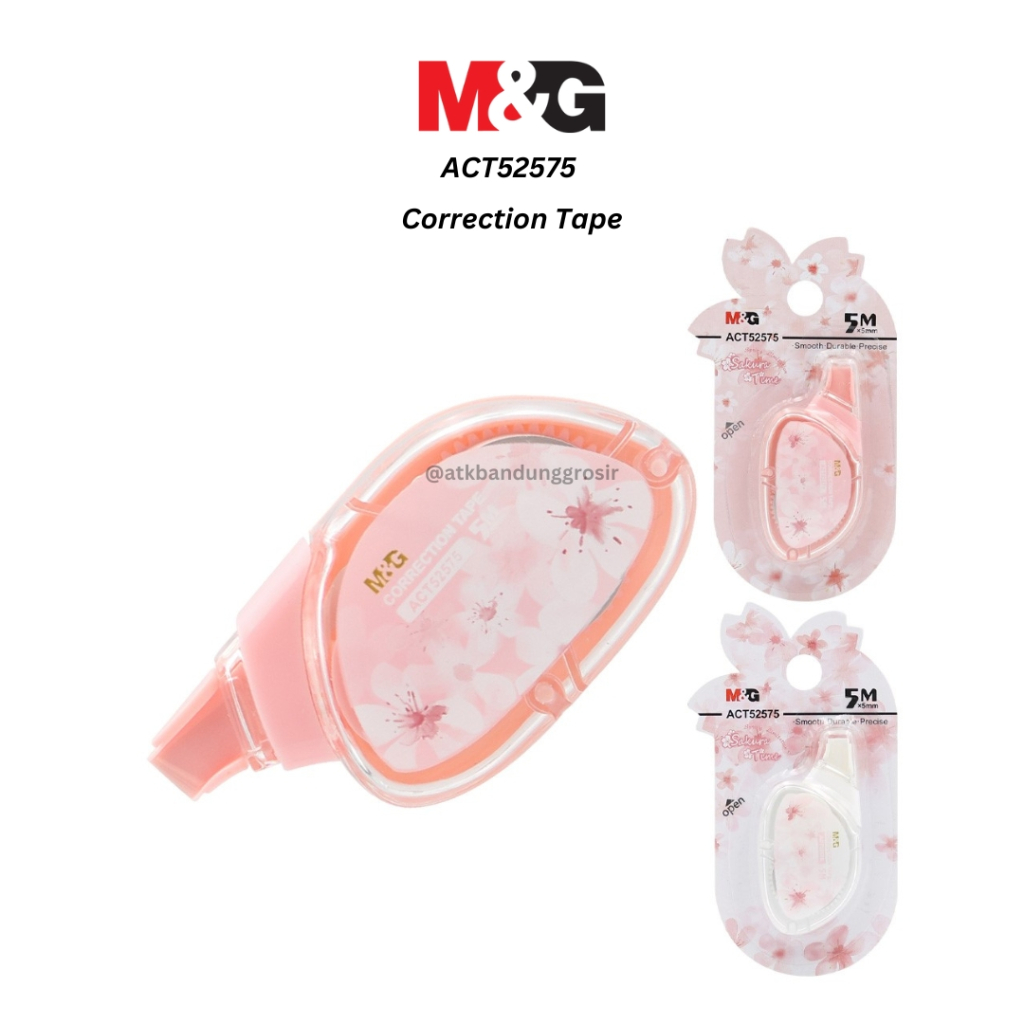 

Correction Tape Mini M&G ACT52575 Sakura Time Tip Ex Kertas Mini 5m x 5mm - SATUAN- SHABG