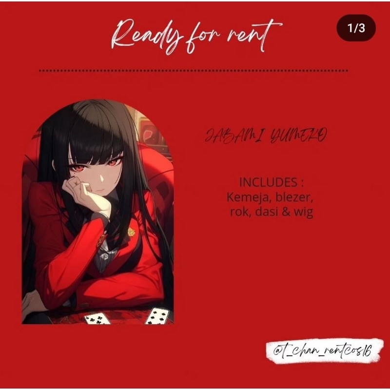 RENTAL COSTUME JABAMI YUMEKO