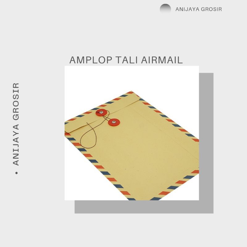 

AMPLOP TALI COKLAT ISI 10PCS KUALITAS TERBAIK Kantor Surat